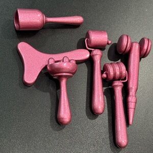 Brand New Facial Wood Tool Set Lymphatic Drainage